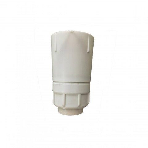 Lampholder 1/2 inch White with Switch - Lighting Superstore