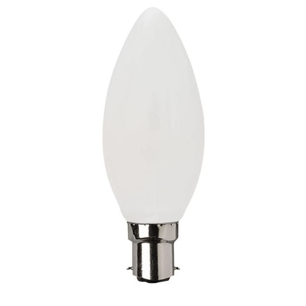 4w Dimmable Small Bayonet (SBC) LED Daylight Candle - Lighting Superstore