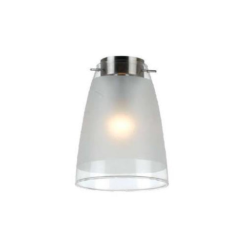 Lydia Batten Fix Frosted and Clear Glass - Lighting Superstore