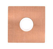 Manly 5lt 12v Warm White LED Square Deck Light Kit Solid Copper