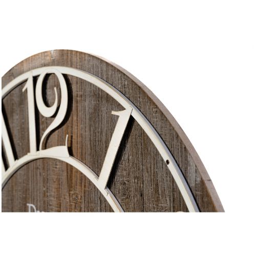 ME114 Dupont Wooden Wall Clock 68cm