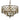Mimosa 4 Light Pendant Mocha and Crystal - Lighting Superstore