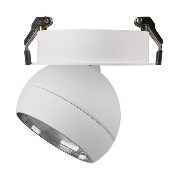 Moon 6/9w CCT LED Recessed Ceiling White