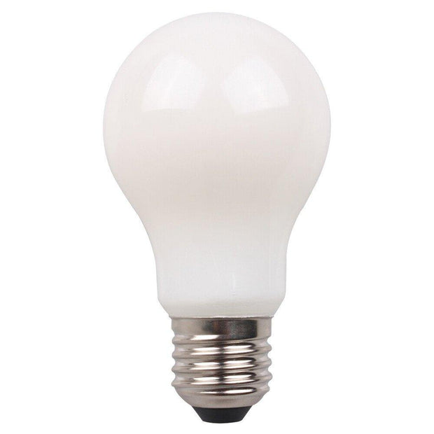 8w Edison Screw (ES) LED Warm White 950lms A60 Classic Dimmable Frost Filament - Lighting Superstore