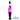 Black Peace style lava lamp with pink wax and purple colour from The Lighting Superstore.