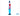 Blue Peace style lava lamp with red wax and blue colour from The Lighting Superstore.