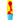 Blue Peace style lava lamp with red wax and yellow colour from The Lighting Superstore.