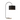 Silas Satin Black and White Marble Table Lamp w Shade