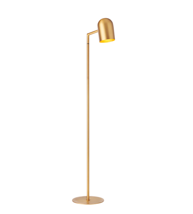 PIA FLOOR LAMP Satin Brass