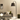 Silas Satin Black, White Marble Floor Lamp w Shade