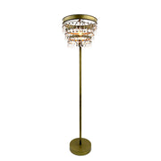 Bella Tiered Floor Lamp Antique Gold CH0115