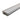 Aluminium Extrusion 2m Recessed Profile Silver - Lighting Superstore