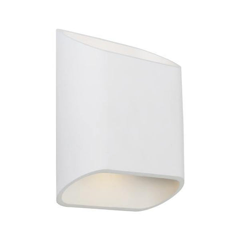 Sarina 10w LED Exterior Wall Light - White - Lighting Superstore