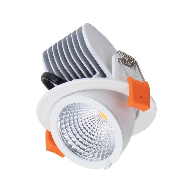 Scoop 13w CCT LED Adjustable 85mm Downlight White