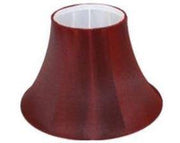 9.15.10 Bell Lamp Shade - Burgundy - Lighting Superstore