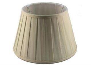 10.15.10 Pleated Drum Lamp Shade - Cream - Lighting Superstore