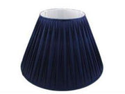 5.12.9 Pleated Lamp Shade - Dark Blue - Lighting Superstore