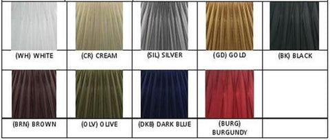 5.12.9 Pleated Lamp Shade - Olive - Lighting Superstore