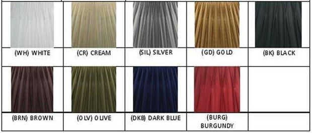 5.12.9 Pleated Lamp Shade - Olive - Lighting Superstore