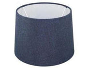 8.10.7 Tapered Lamp Shade - Charcoal Hessian - Lighting Superstore