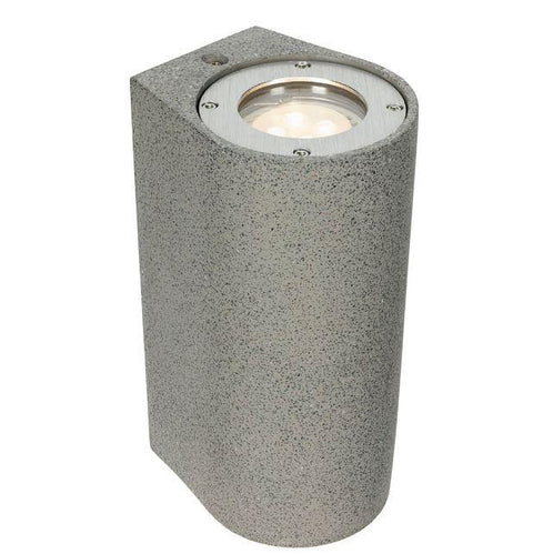 Sienna Up/Down Concrete Terrazo Wall Light IP65 - Lighting Superstore