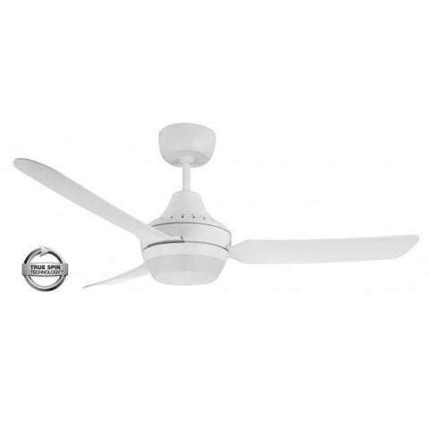 Stanza 48 Ceiling Fan White with B22 Light - Lighting Superstore