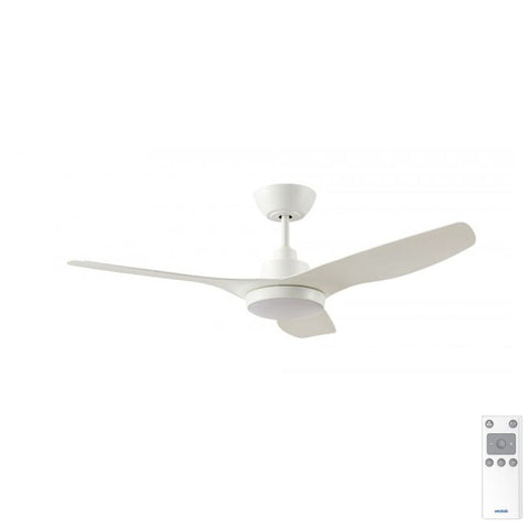 DC3 48 inch Ceiling Fan White LED